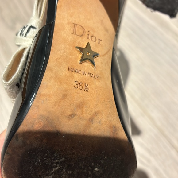 Black patent Dior pumps size 36.5 - Picture 9 of 10